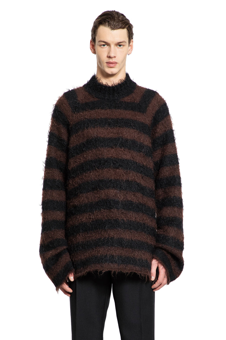 UNDERCOVER MAN BLACK KNITWEAR