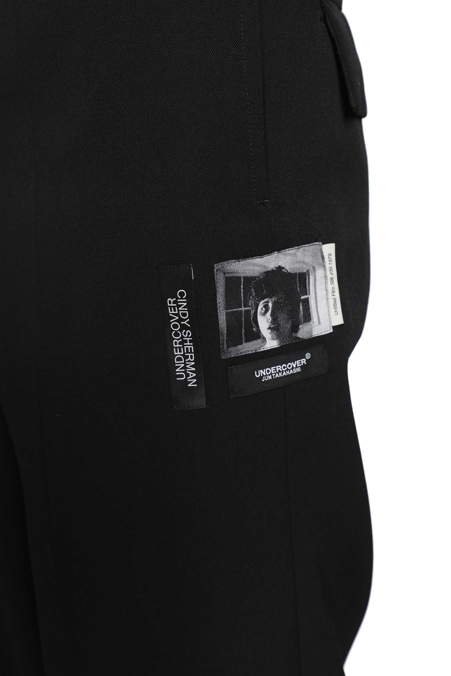 UNDERCOVER Cindy Sherman Wool Side Slacks man