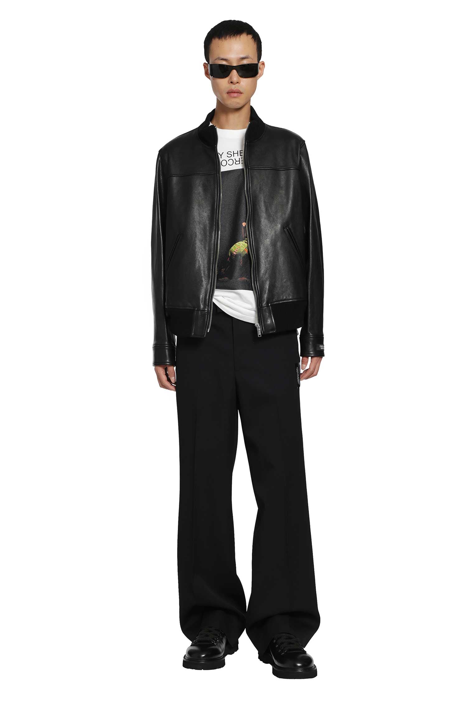 UNDERCOVER Cindy Sherman Wool Side Slacks man