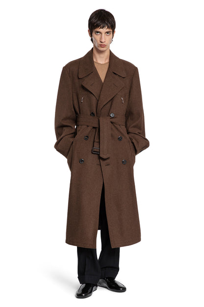 Shetland Chevron Double-Breasted Coat