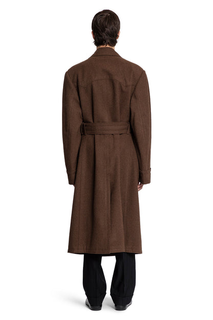 Shetland Chevron Double-Breasted Coat