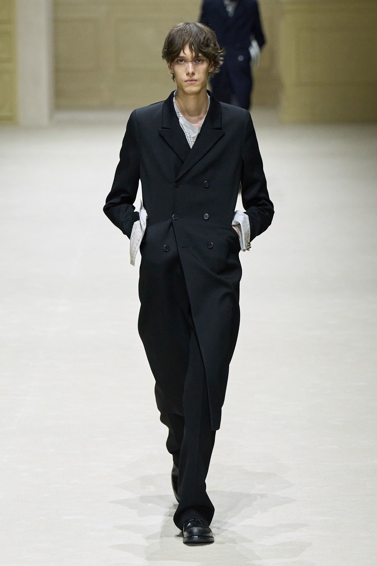 Double-Breasted Wool Coat
