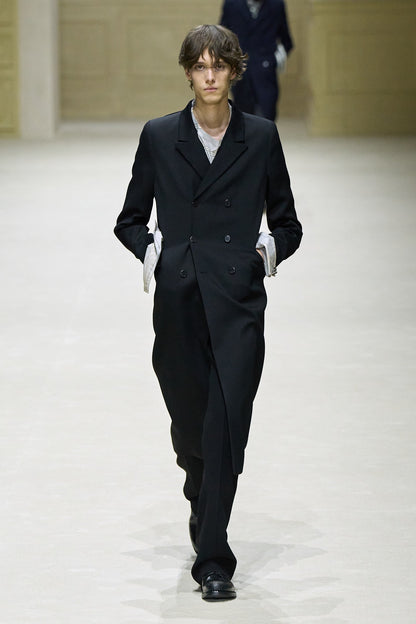 Double-Breasted Wool Coat
