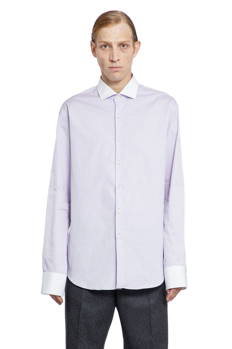 PRADA MAN PURPLE SHIRTS