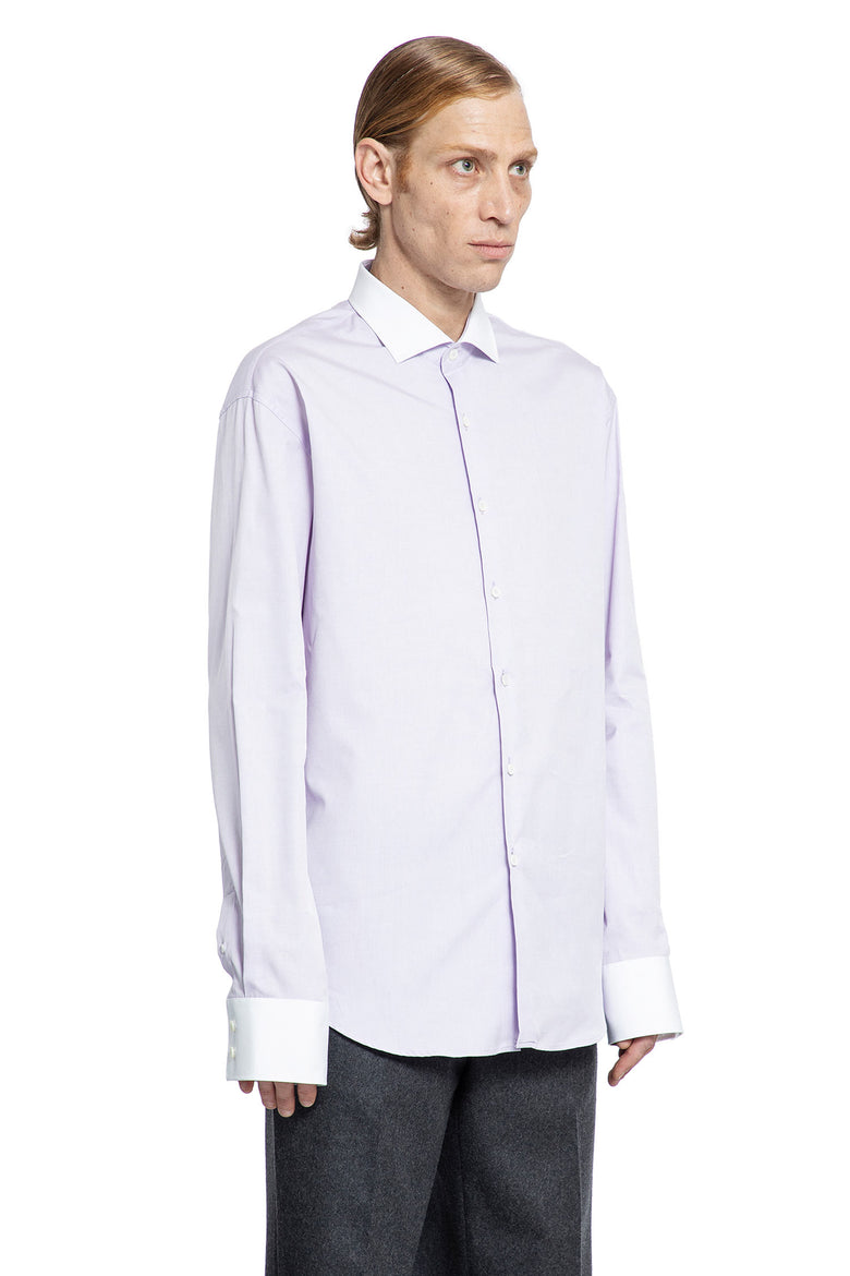 PRADA MAN PURPLE SHIRTS