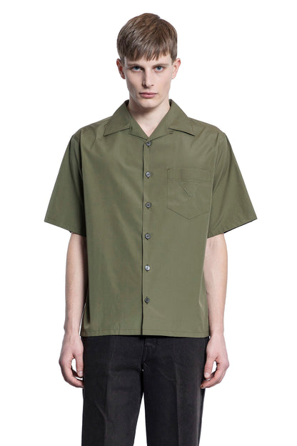 PRADA MAN GREEN SHIRTS