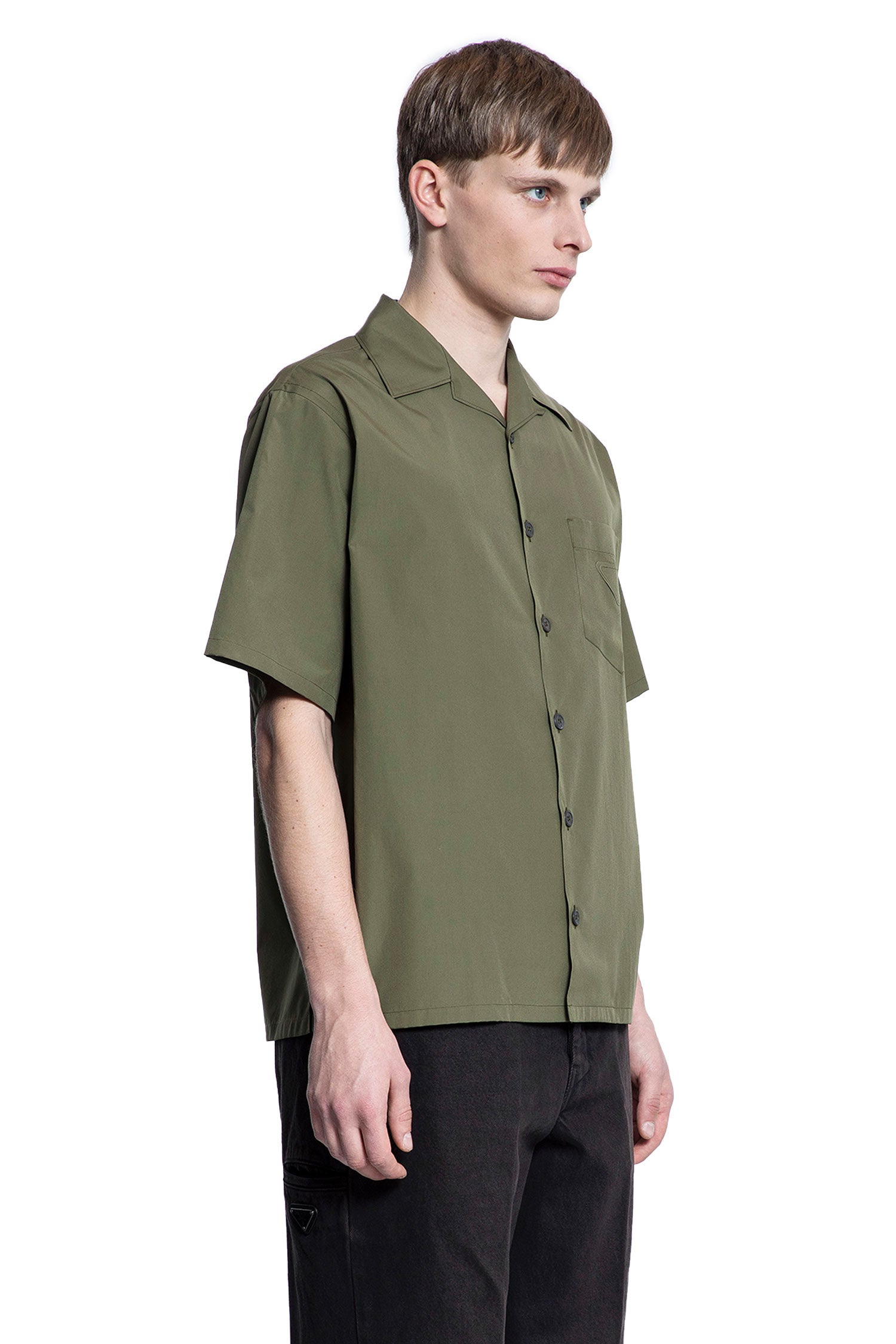 PRADA MAN GREEN SHIRTS