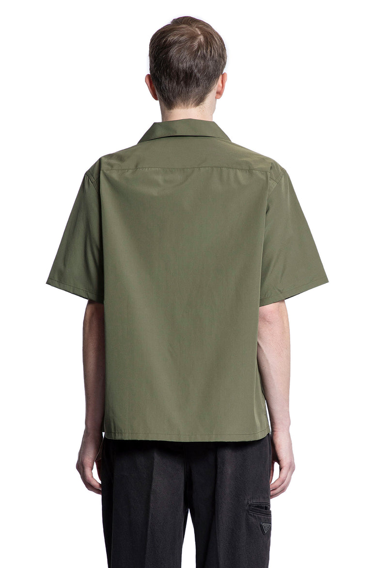 PRADA MAN GREEN SHIRTS