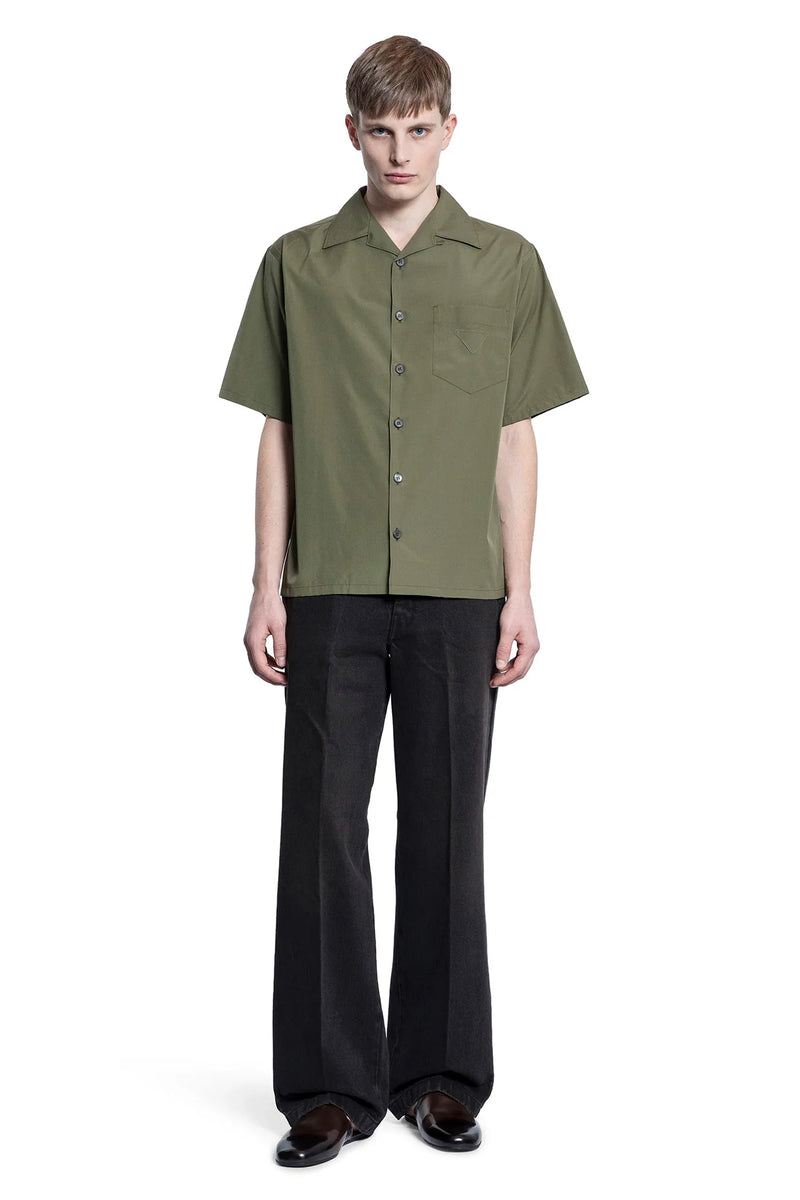 Soft Cotton Poplin Pocket Shirt - Antonioli.eu