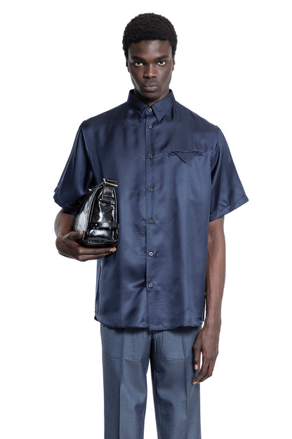 PRADA MAN BLUE SHIRTS