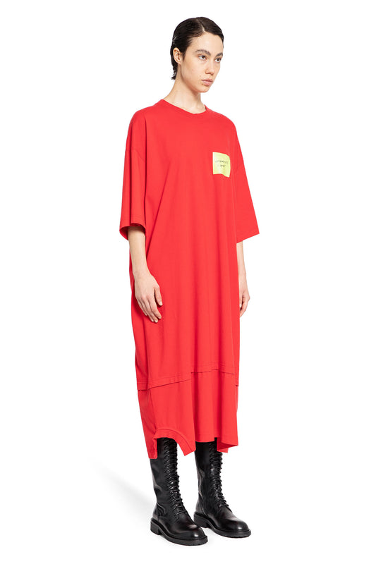 VETEMENTS WOMAN RED DRESSES