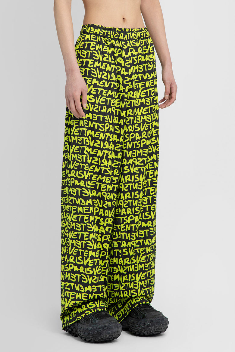 VETEMENTS MAN MULTICOLOR TROUSERS