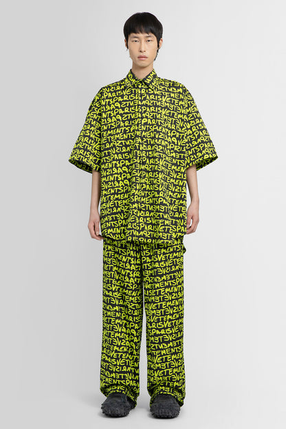 VETEMENTS MAN MULTICOLOR TROUSERS