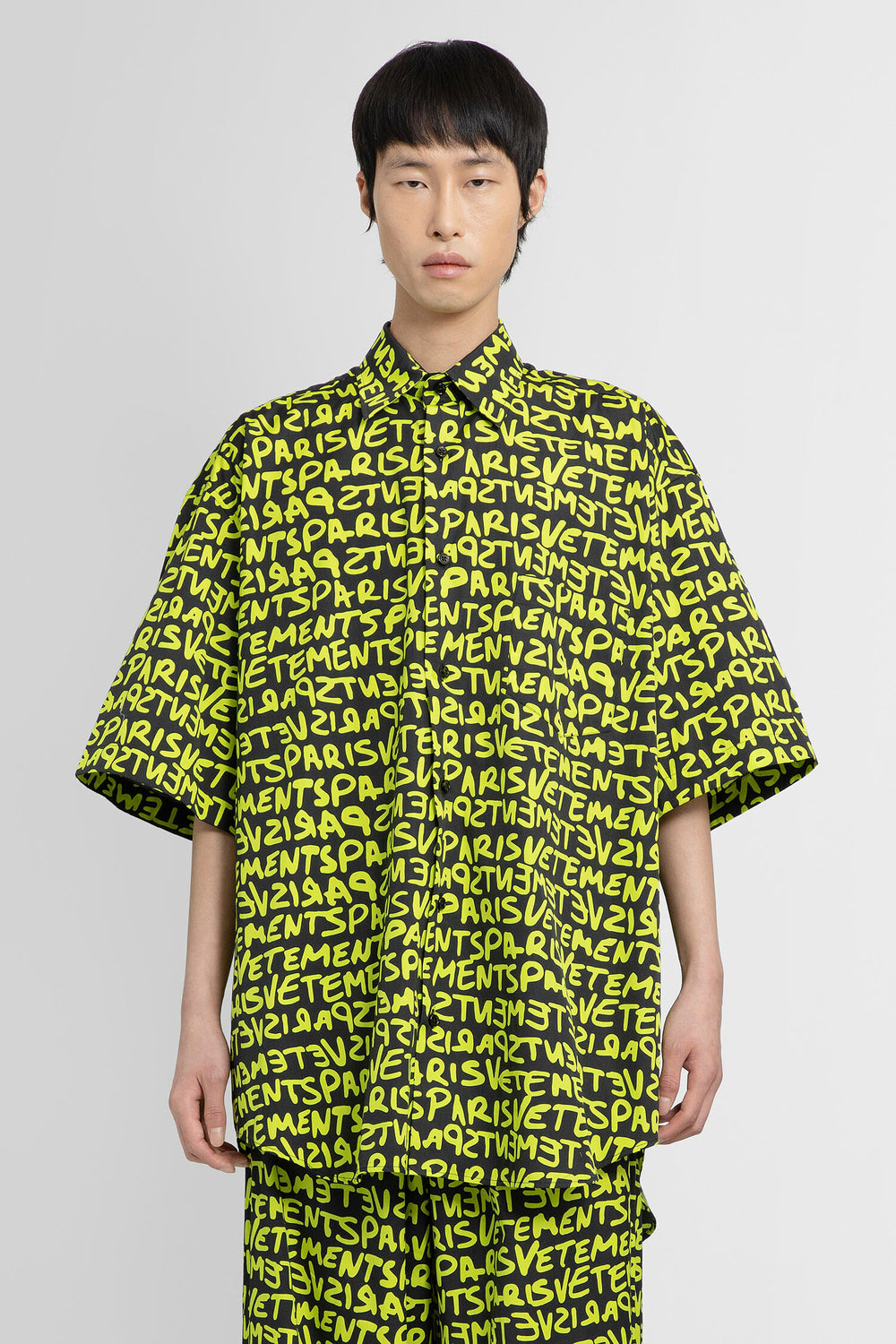 VETEMENTS MAN MULTICOLOR SHIRTS