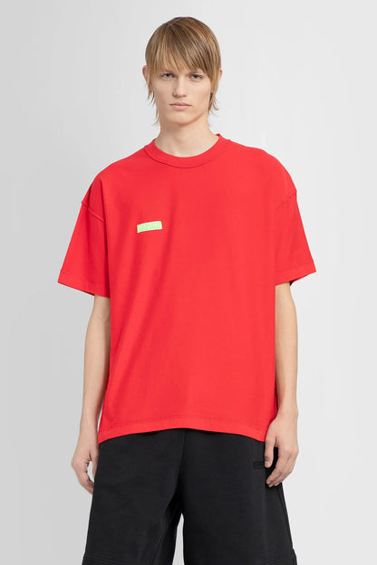 Antonioli VETEMENTS MAN RED T-SHIRTS & TANK TOPS