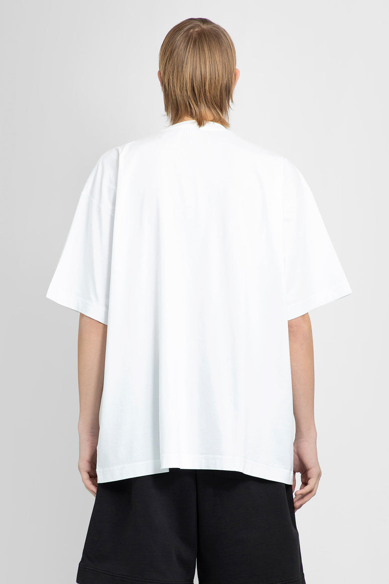 VETEMENTS MAN WHITE T-SHIRTS & TANK TOPS