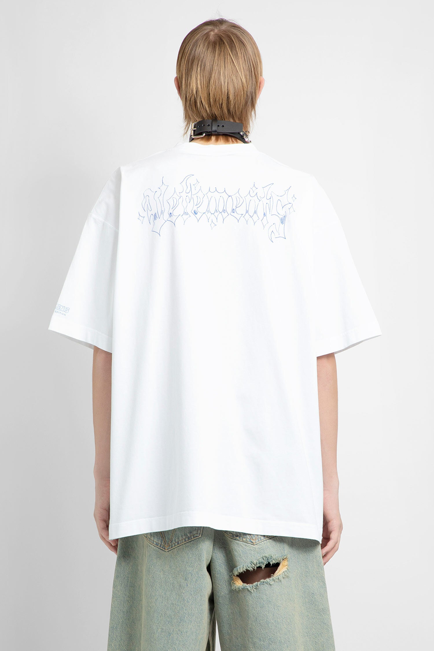 VETEMENTS MAN WHITE T-SHIRTS