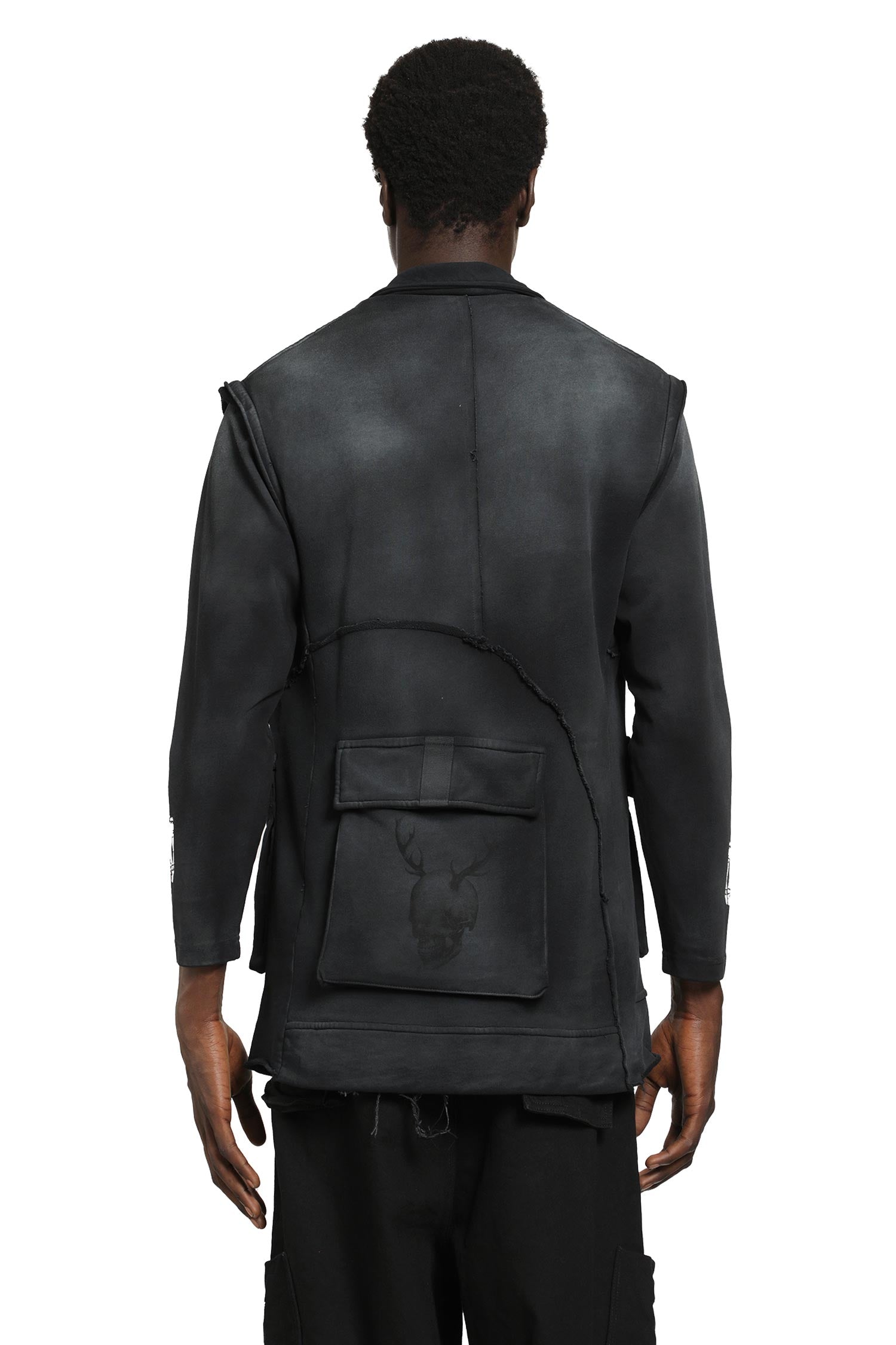 MASSIMO SABBADIN Washed Jersey Waistcoat man