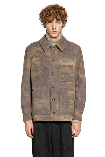 FORME D'EXPRESSION MAN BROWN JACKETS
