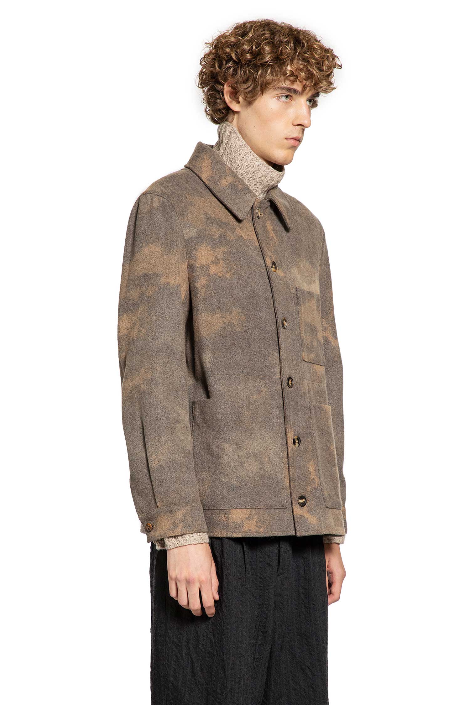 FORME D'EXPRESSION MAN BROWN JACKETS