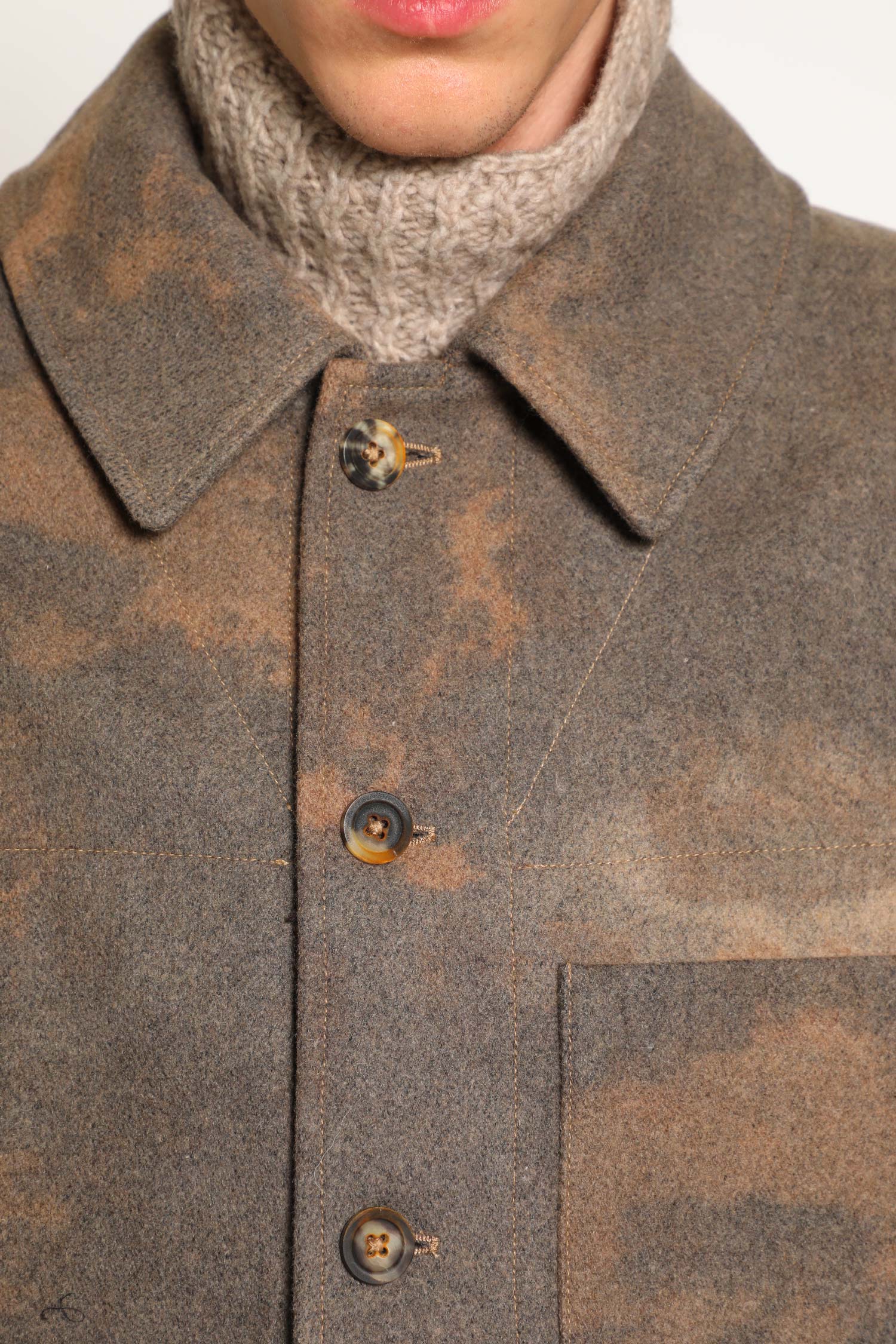FORME D'EXPRESSION MAN BROWN JACKETS