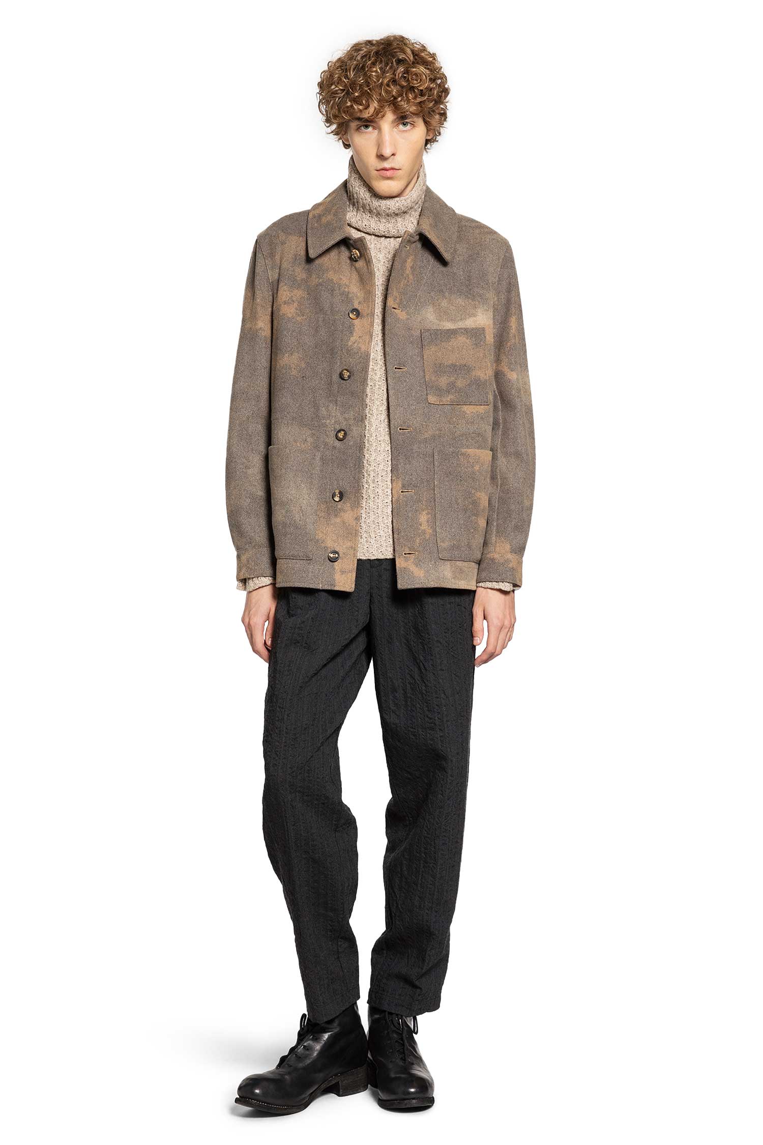 FORME D'EXPRESSION MAN BROWN JACKETS