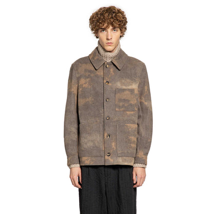 FORME D'EXPRESSION MAN BROWN JACKETS