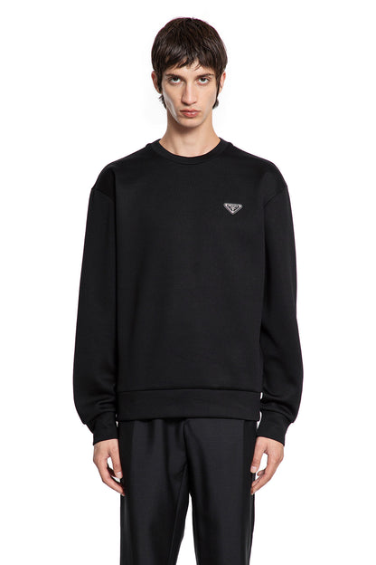 Technical cotton sweatshirt
