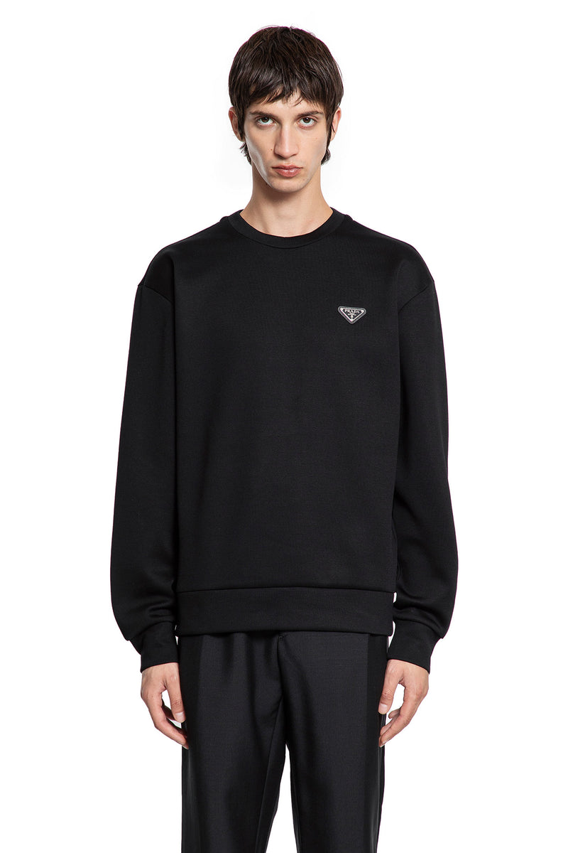 PRADA Technical cotton sweatshirt man
