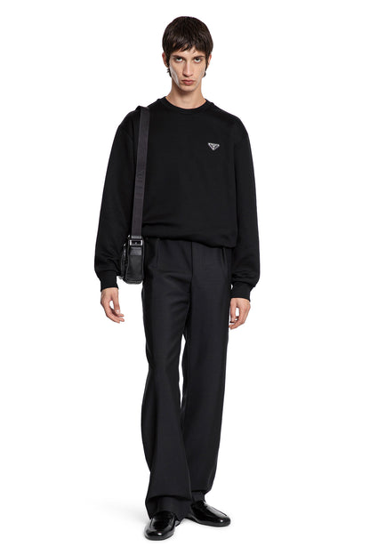Technical cotton sweatshirt