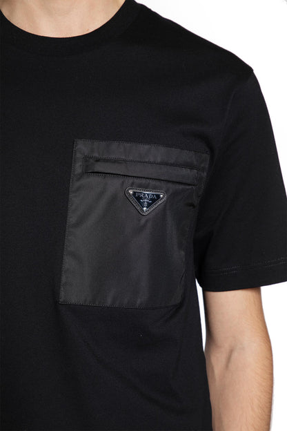 Re-Nylon and Jersey T-shirt