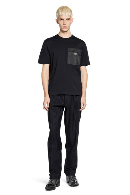 Re-Nylon and Jersey T-shirt