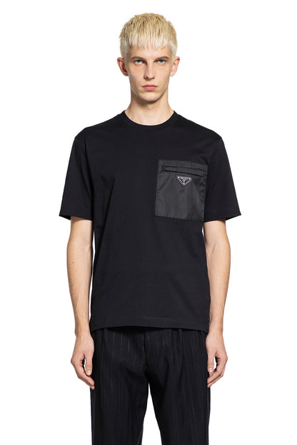 Re-Nylon and Jersey T-shirt