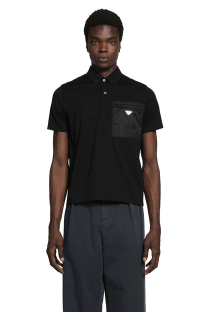 Cotton and Re-Nylon Polo Shirt