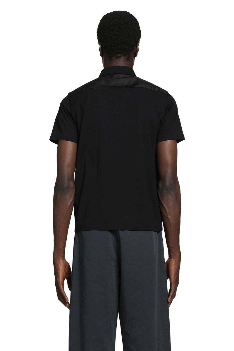 PRADA Cotton and Re-Nylon Polo Shirt man
