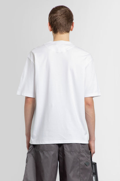 PRADA MAN WHITE T-SHIRTS & TANK TOPS