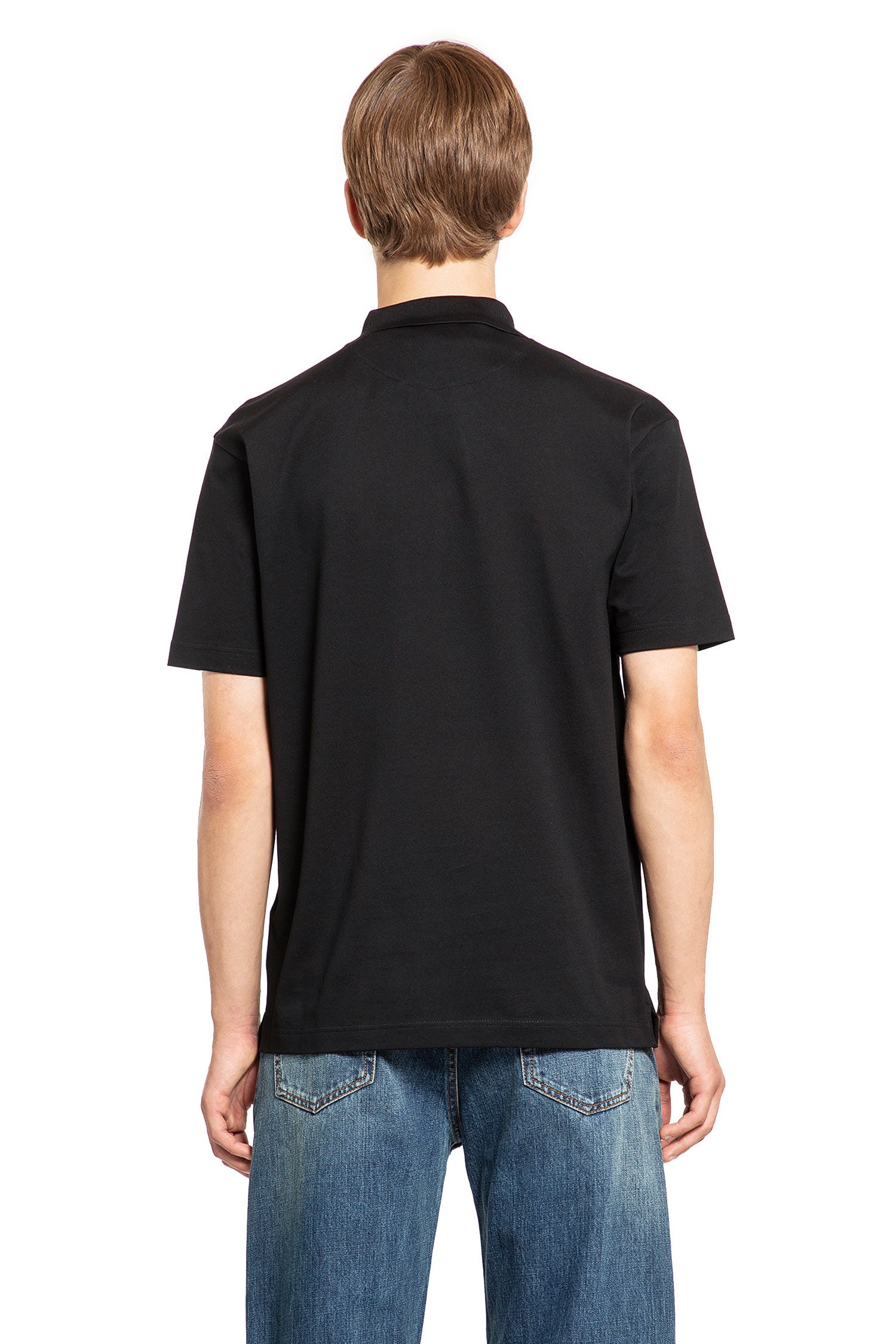 PRADA MAN BLACK T-SHIRTS