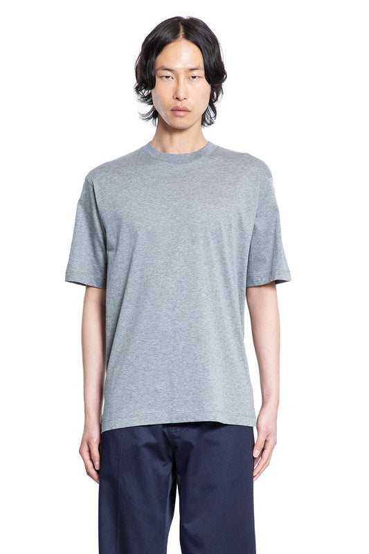 PRADA MAN GREY T-SHIRTS & TANK TOPS