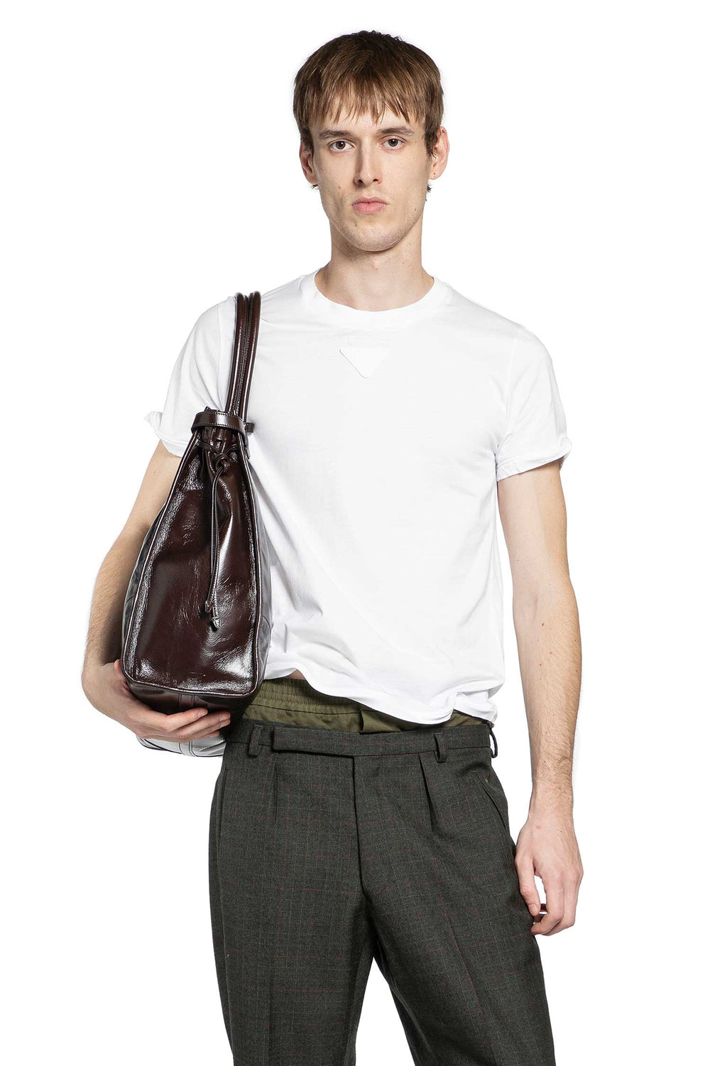 PRADA Shapeable Cotton T-Shirt man
