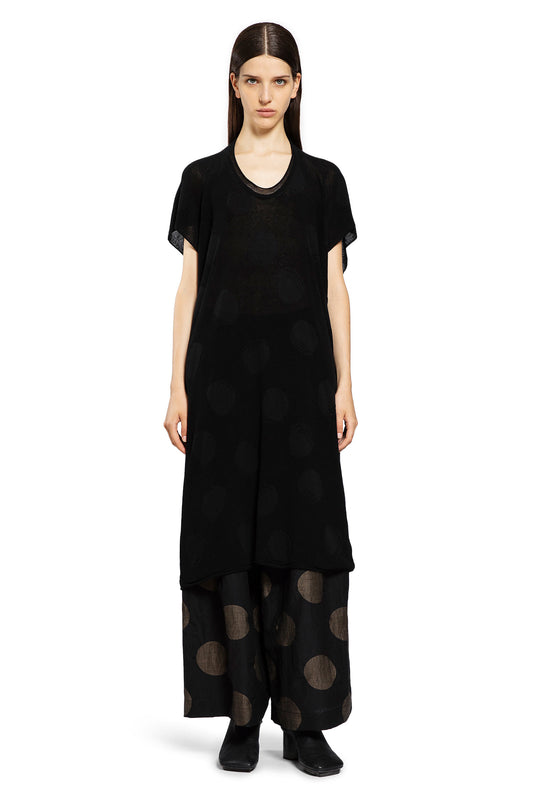 UMA WANG WOMAN BLACK DRESSES