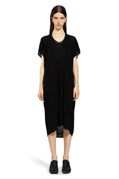 UMA WANG WOMAN BLACK DRESSES