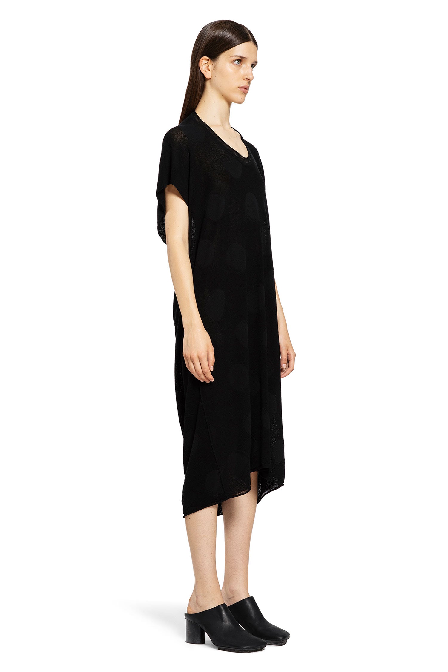 UMA WANG WOMAN BLACK DRESSES