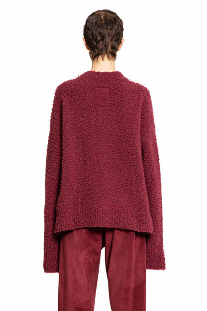 UMA WANG WOMAN RED KNITWEAR