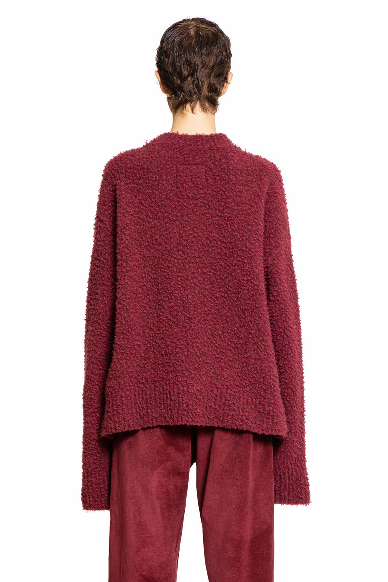 UMA WANG WOMAN RED KNITWEAR