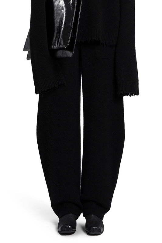 UMA WANG WOMAN BLACK TROUSERS