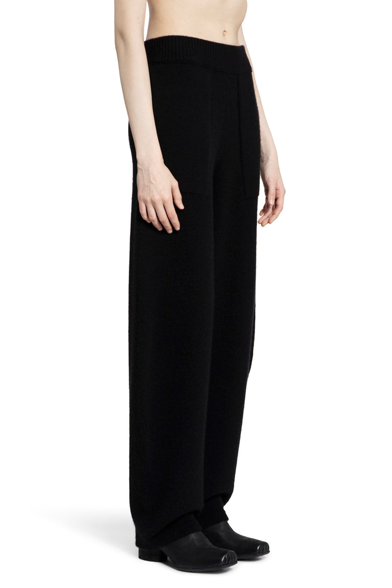 UMA WANG WOMAN BLACK TROUSERS