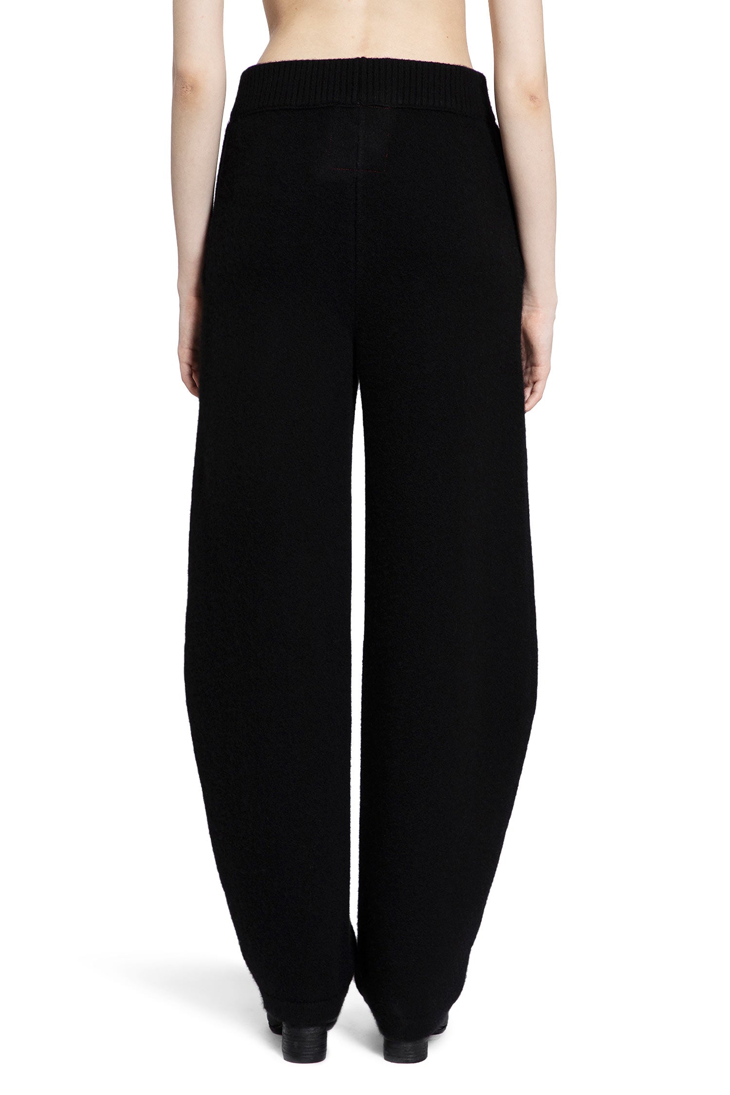 UMA WANG WOMAN BLACK TROUSERS