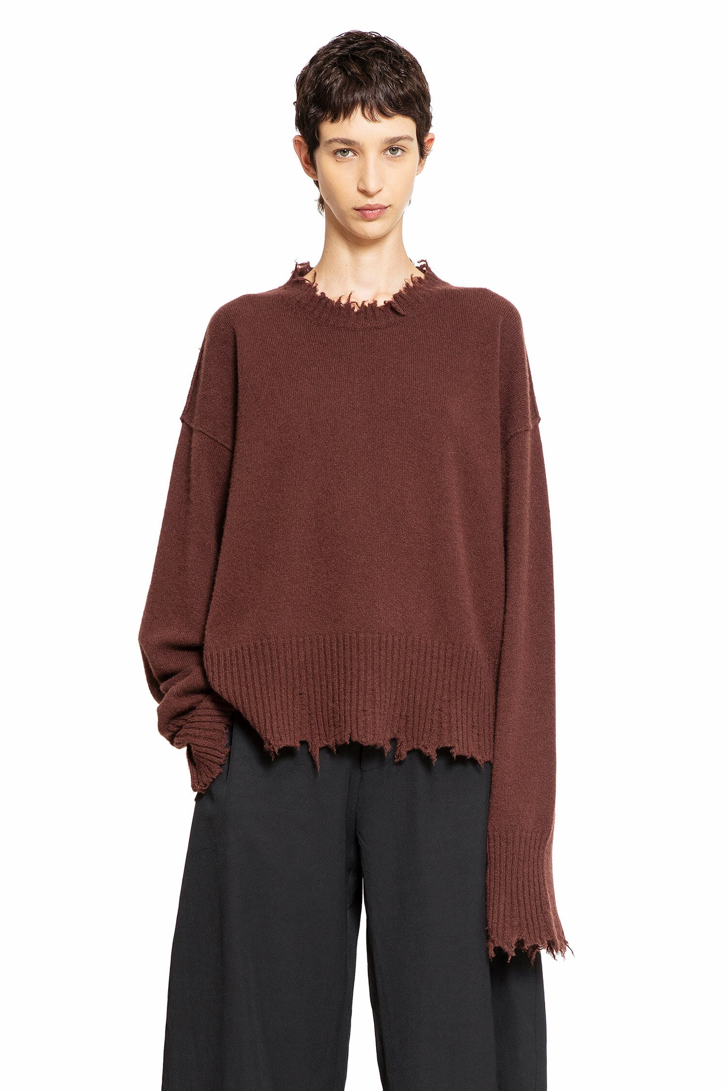 UMA WANG WOMAN RED KNITWEAR