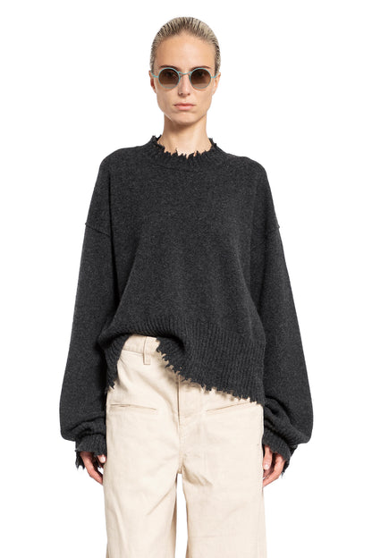 UMA WANG WOMAN GREY KNITWEAR