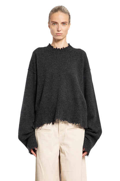 UMA WANG WOMAN GREY KNITWEAR